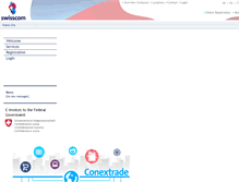 Tablet Screenshot of handelsplatz.conextrade.com